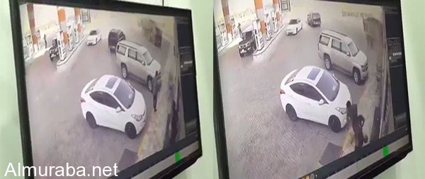 “فيديو” شاهد كاميرا مراقبة ترصد لحظة اقتحام شاحنة لمحل تجاري في الرياض