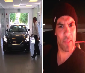 “فيديو” شاهد لص يحطم سيارة قيمتها مليون جنيه بعد لحظات من سرقتها