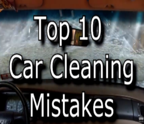 “بالفيديو” شاهد 10 أخطاء قد ترتكب أثناء تنظيف السيارة 1