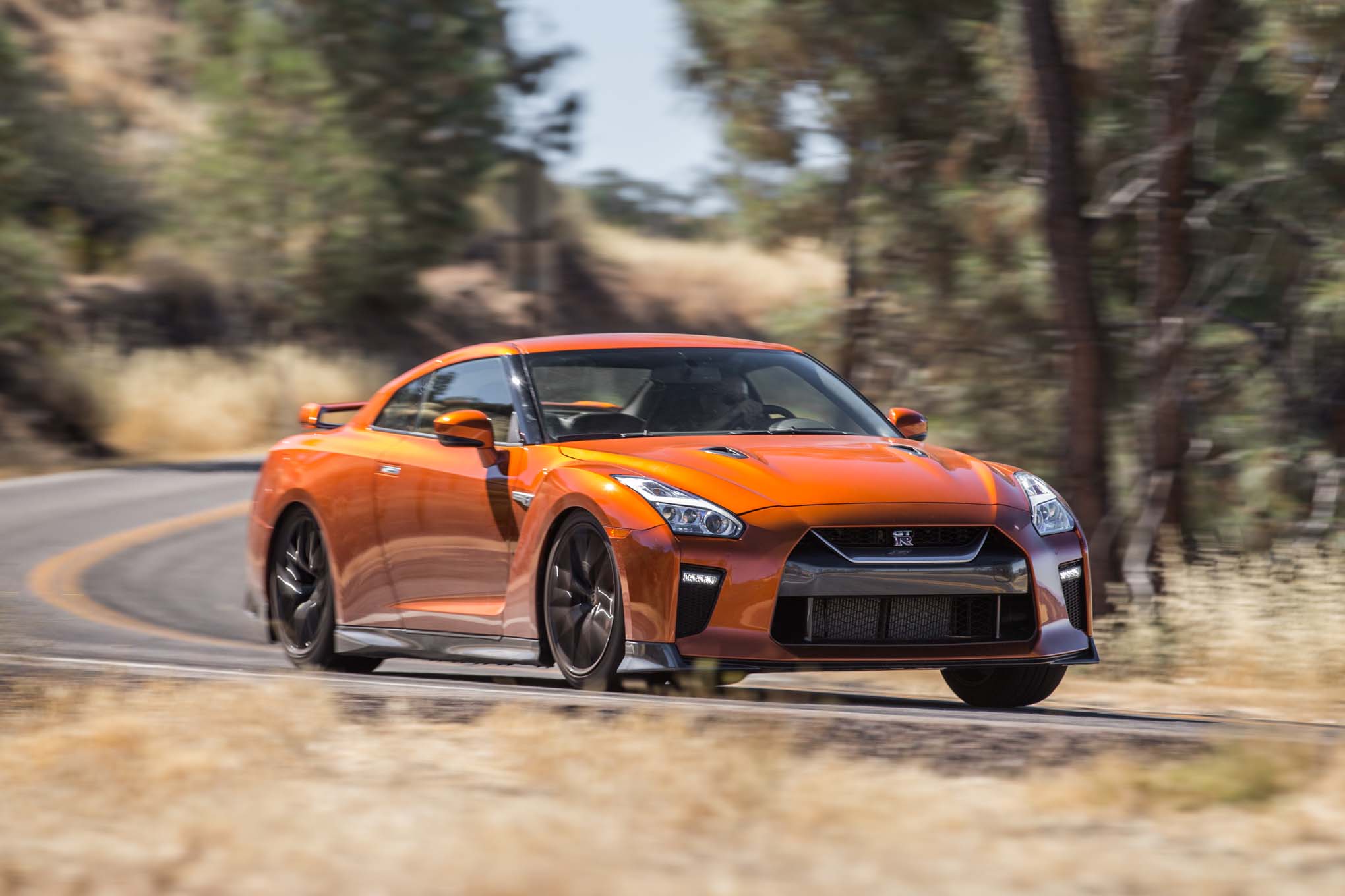 2017-nissan-gt-r-front-three-quarter-in-motion-02