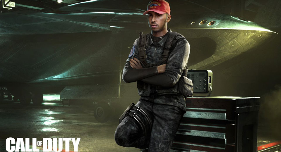 لويس هاملتون سيشارك بشخصيته في لعبة Call of Duty: Infinite Warfare