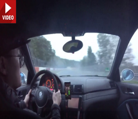”فيديو” شاهد سائق BMW M3 يفقد السيطرة أثناء القيادة في نوربورغرينغ