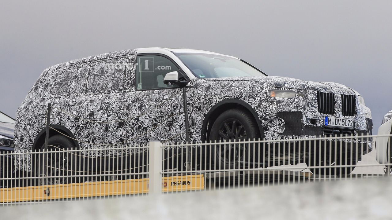“صور تجسسية” للمرة الأولى أثناء اختبار البي إم دبليو X7 بجسد إنتاجي BMW X7 2019