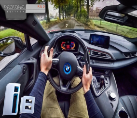 “فيديو“ شاهد اختبار قيادة لسيارة بي ام دبليو I8 موديل 2017 BMW i8 4