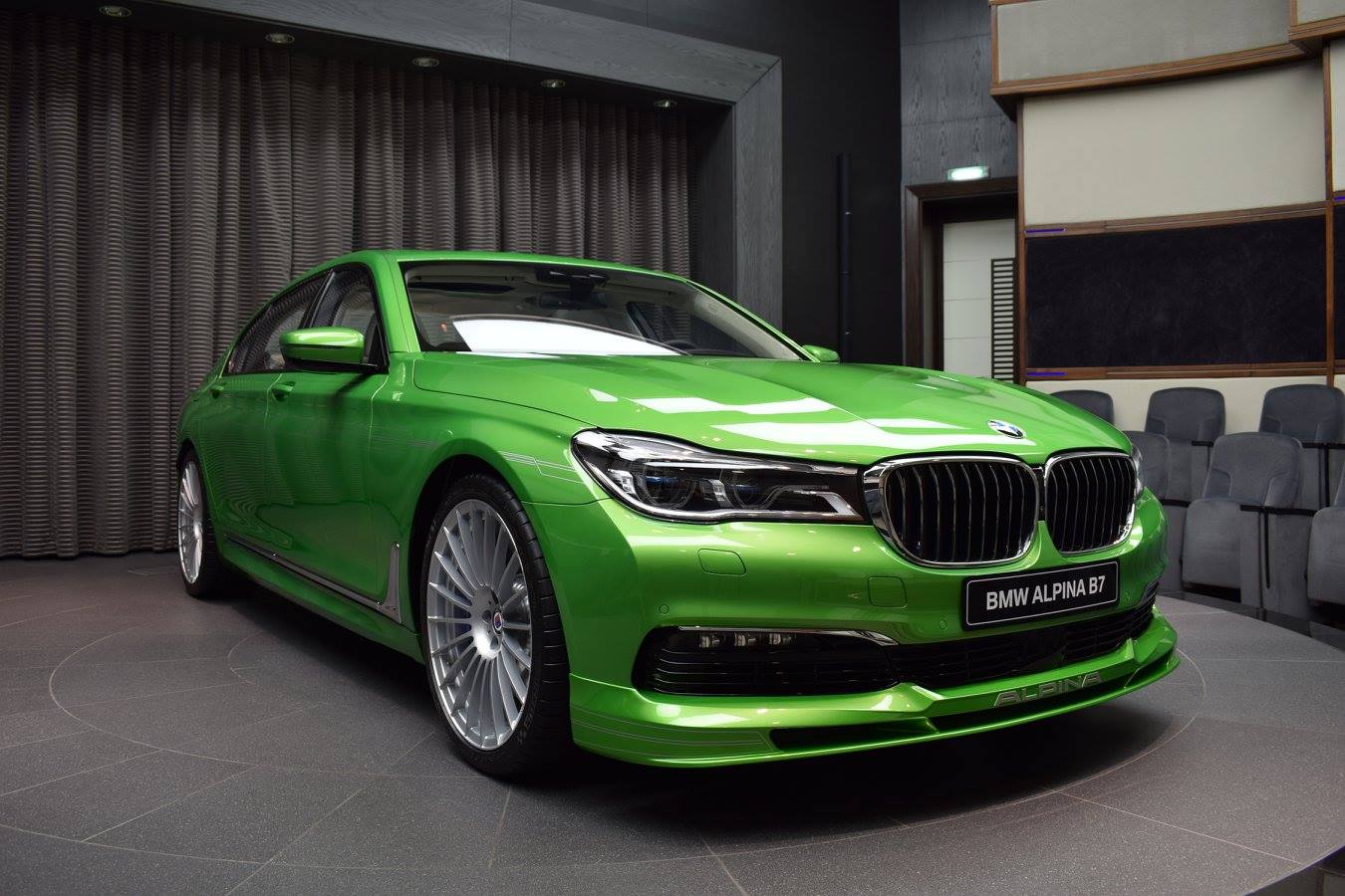 BMW m7 Alpina Green 2018