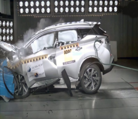 "فيديو" شاهد اختبار تصادم نيسان مورانو من قبل هيئة NCAP اللاتينية 1