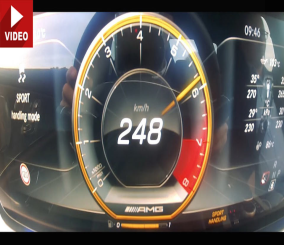 “فيديو“ شاهد مرسيدس AMG E63 S سبرينت الجديدة تحقق سرعة 250km / ساعة