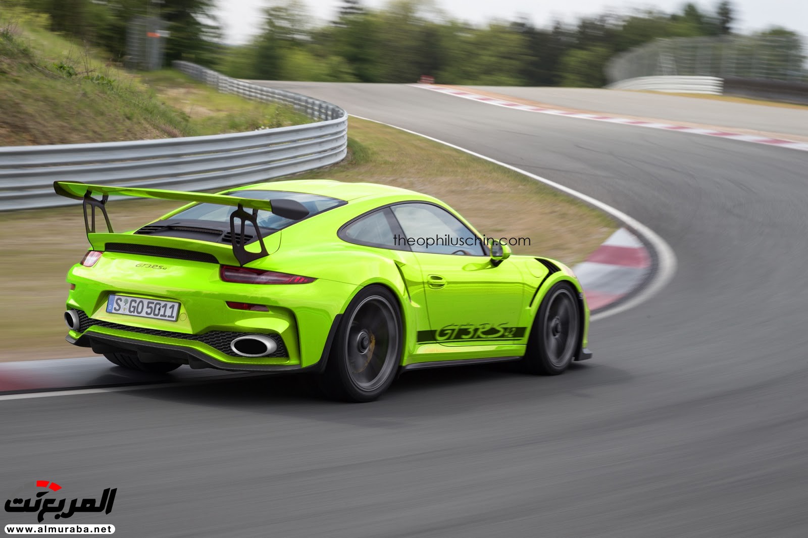 "صورة افتراضية" لفيس ليفت "بورش" 911 GT3 RS بمحرك 4.2 لتر Porsche 2