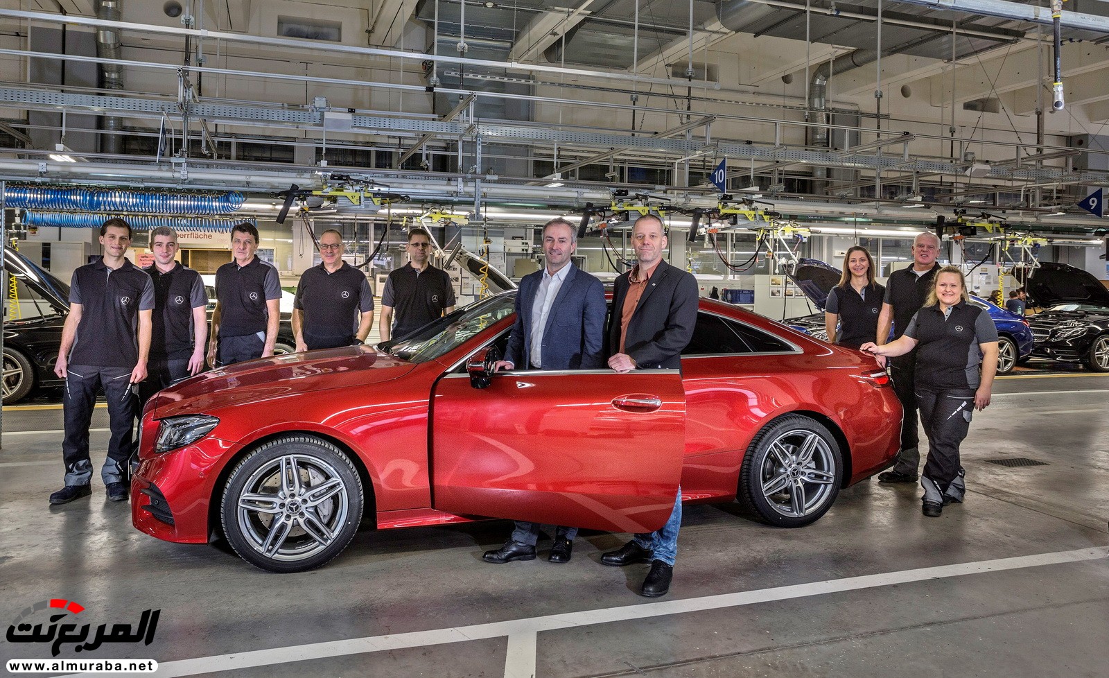 البدء بإنتاج "مرسيدس بنز" إي كلاس كوبيه الجديدة كليا 2018 بألمانيا Mercedes-Benz E-Class Coupe 30