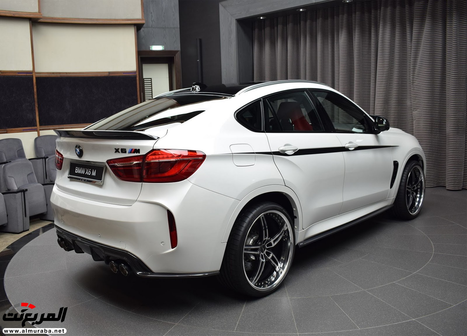 "بي إم دبليو" X6 M عالية الأداء معدّلة بتصاميم 3D معروضة بأبو ظبي BMW 76