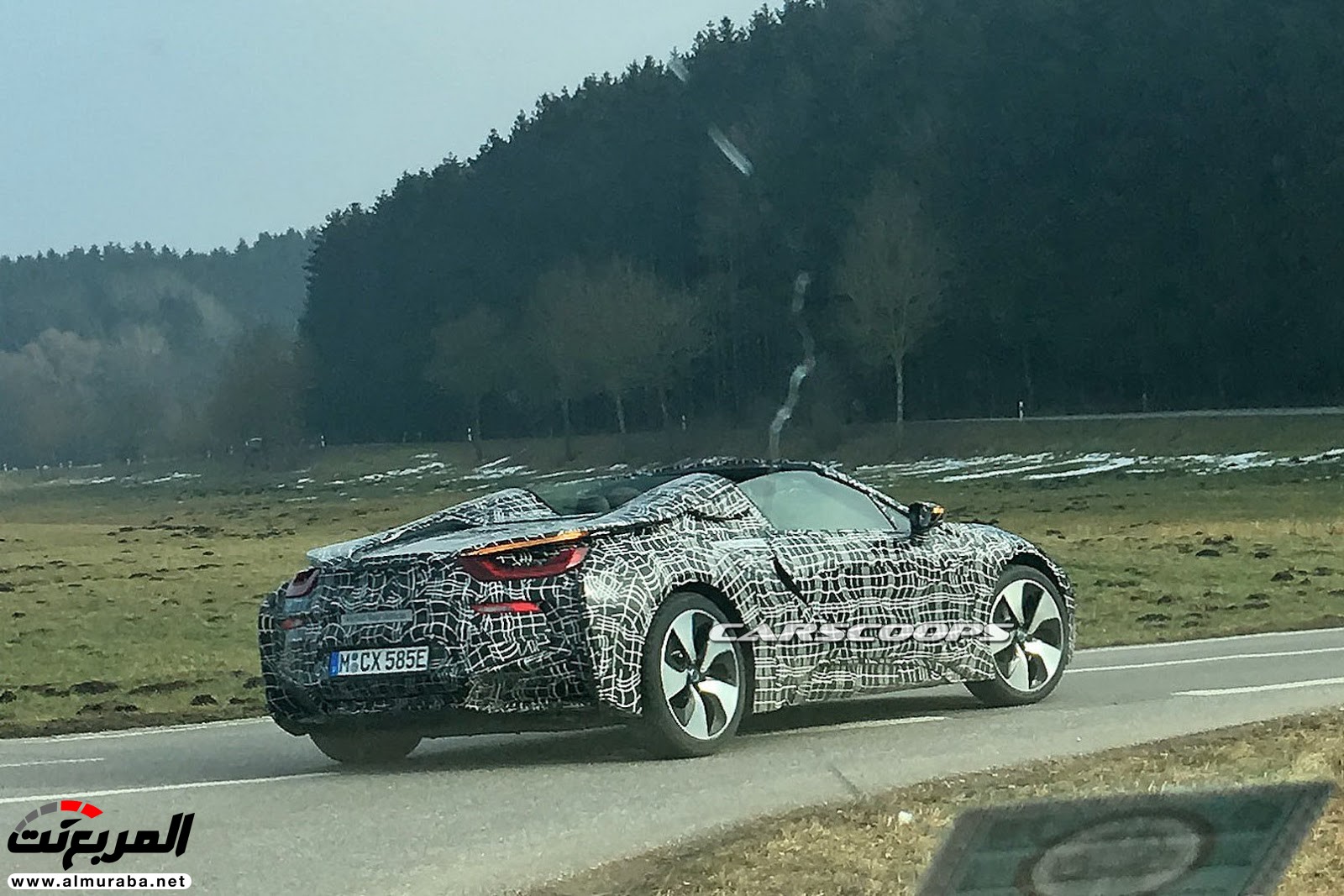 "صور تجسسية" لأول مرة أثناء اختبار "بي إم دبليو" i8 سبايدر ذات المكونات الهجينة BMW i8 Spyder 2019 11