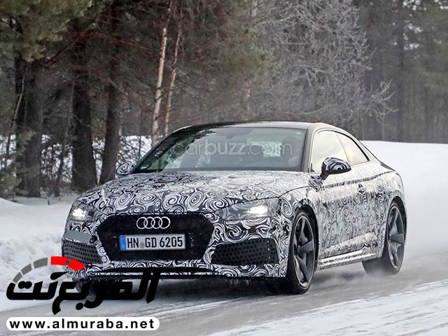 "صور تجسسية" أثناء إجراء الاختبارات الشتوية على الجيل القادم من "أودي" Audi 2018 RS5 2