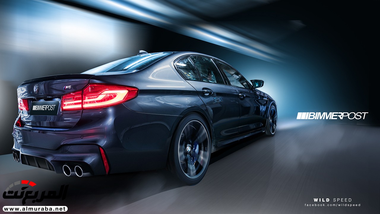 "صور افتراضية" لما قد تبدو عليه "بي إم دبليو" M5 الجديدة كليا 2018 BMW 2