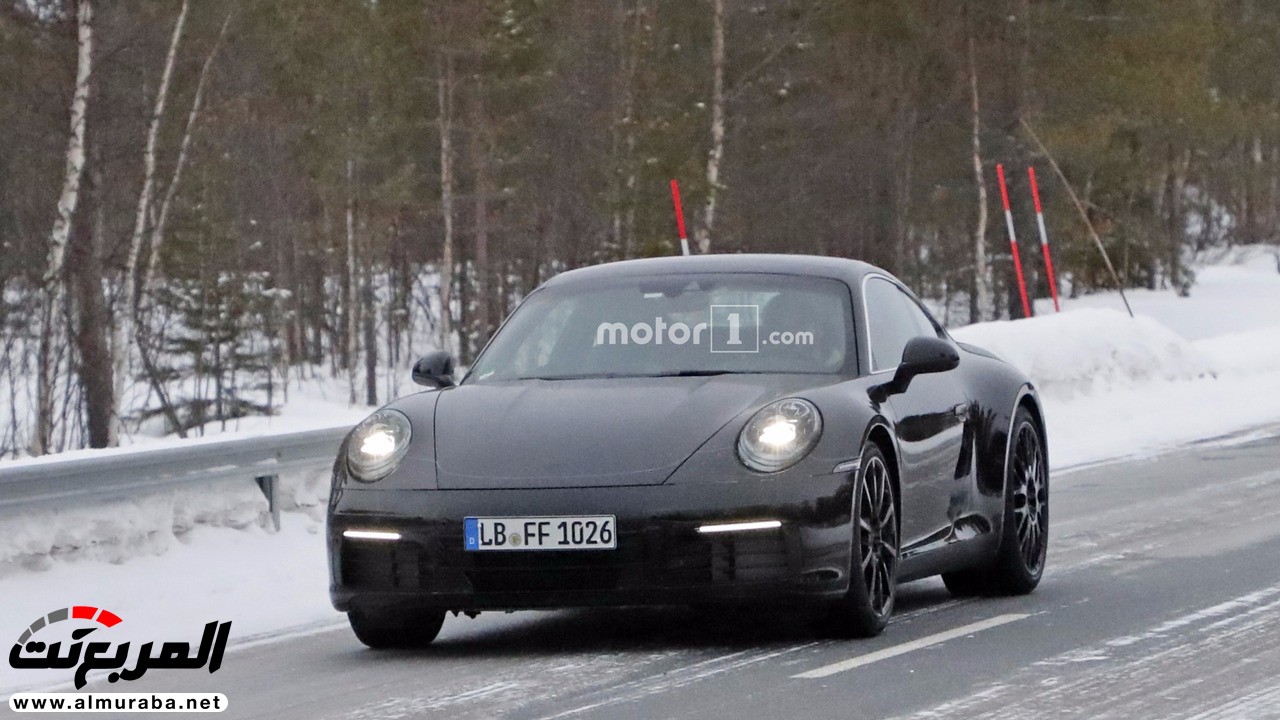 "صور تجسسية" أثناء اختبار نماذج اختبارية لبورش 911 الجيل القادم Porsche 2019 133