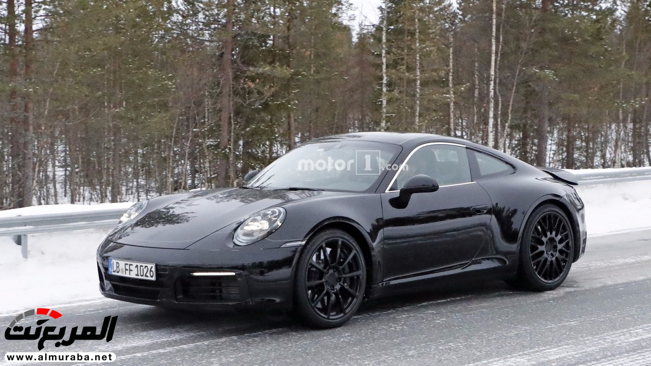 "صور تجسسية" أثناء اختبار نماذج اختبارية لبورش 911 الجيل القادم Porsche 2019 131