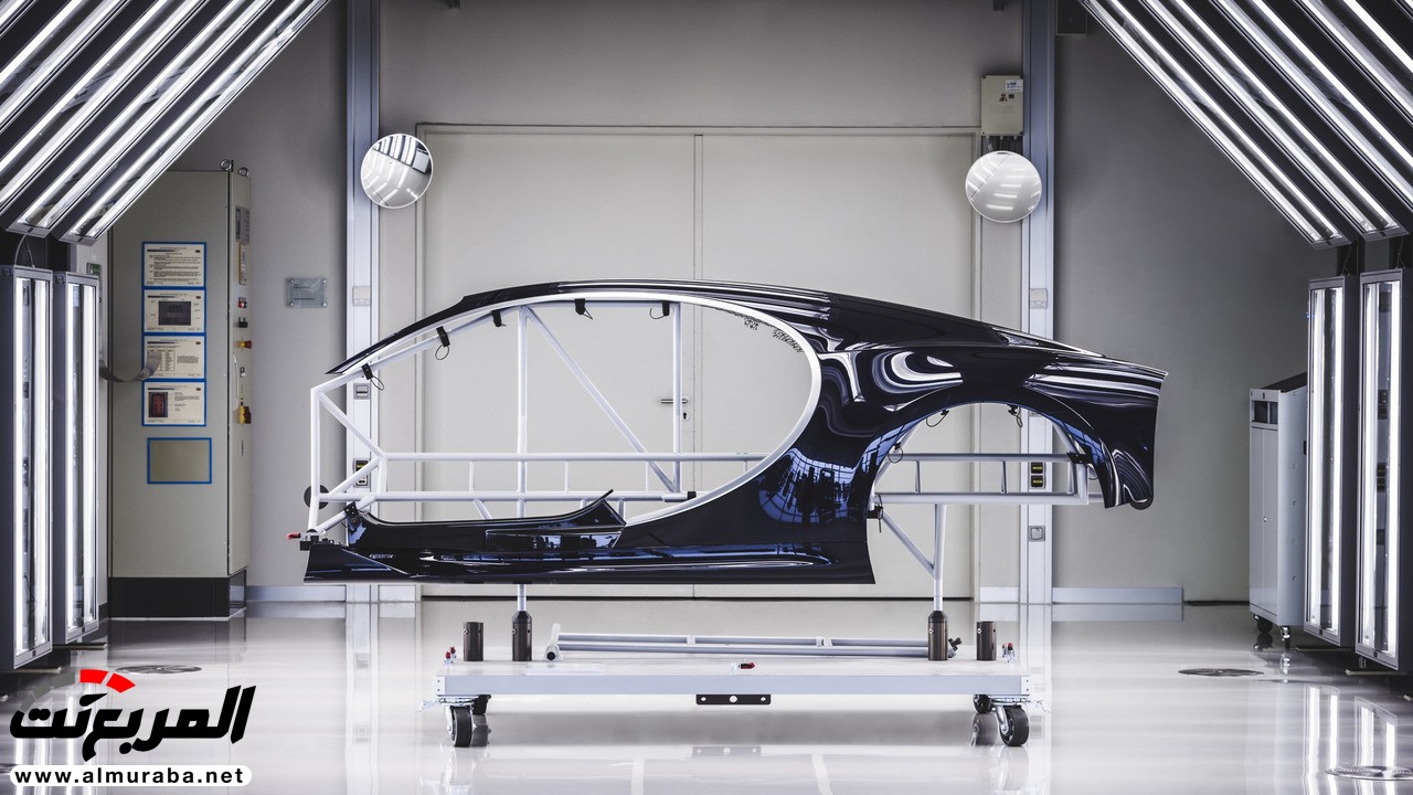 "بوجاتي" تعلن البدء بإنتاج الهايبركار شيرون بمصنعها بفرنسا Bugatti Chiron 17