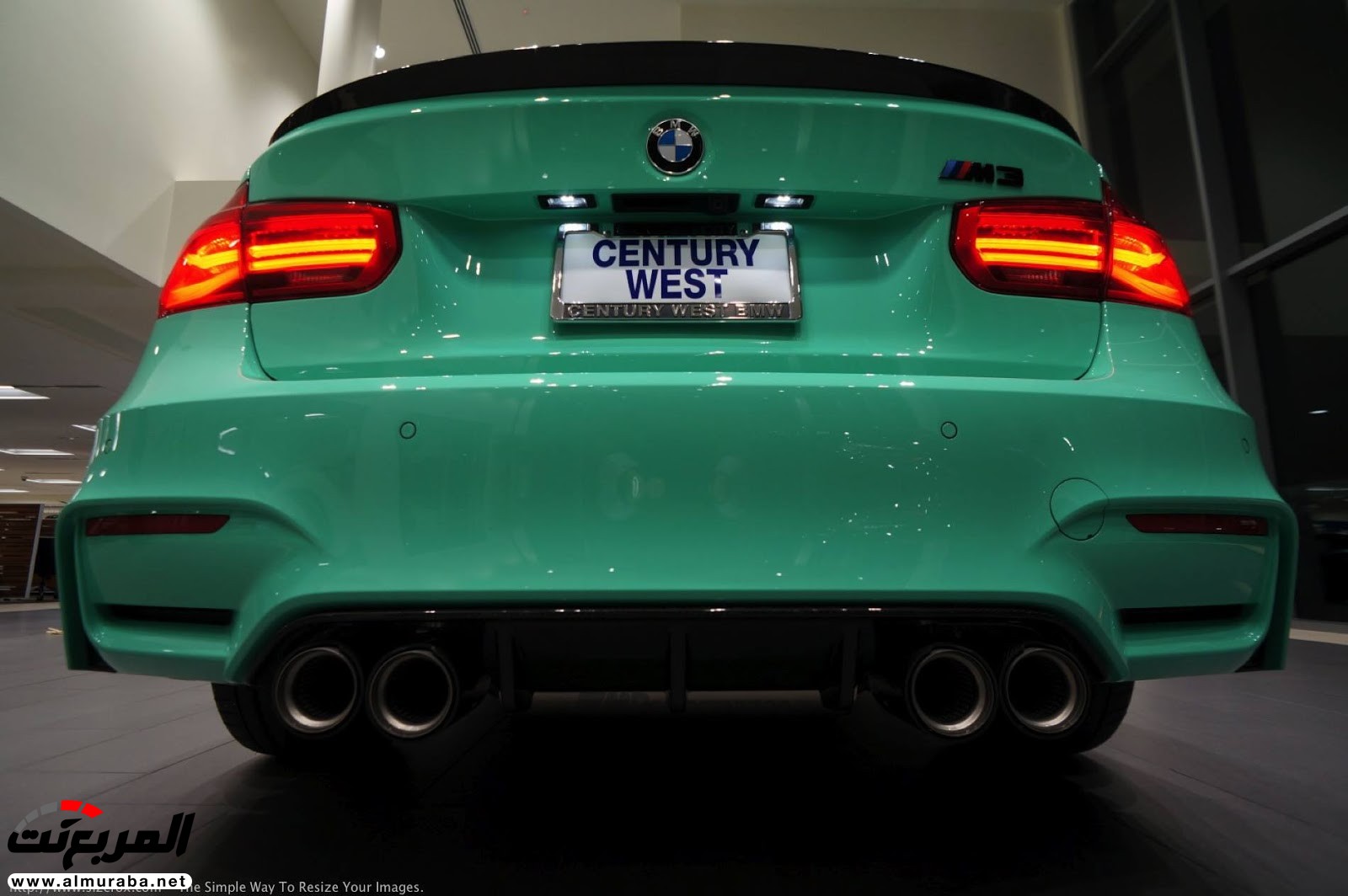 "بالصور" شاهد "بي إم دبليو" F80 M3 الخاصة بطلاء النعناع الأخضر BMW 97