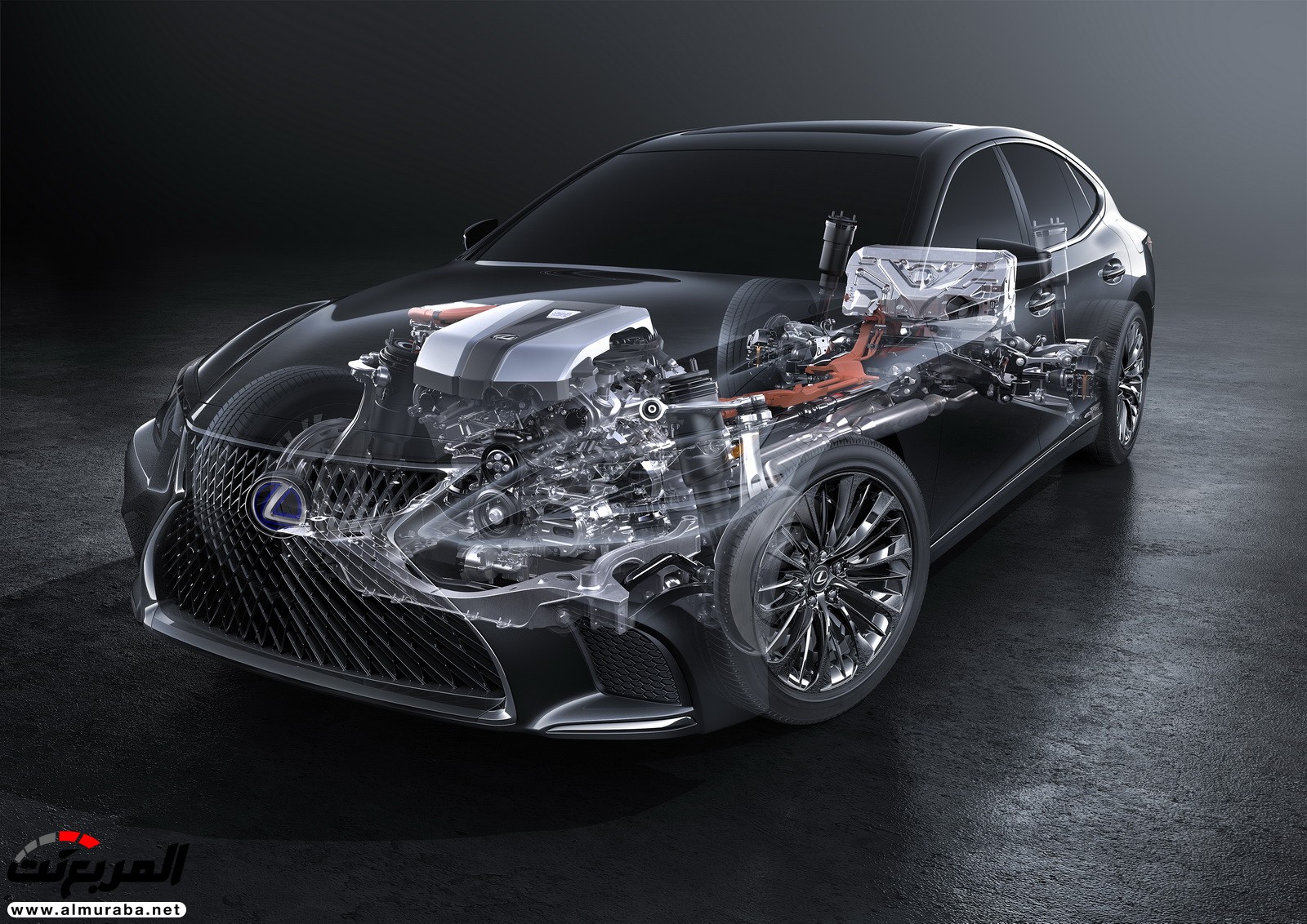 "لكزس" LS 500h الجديدة كليا 2018 تزور جنيف بنظام هجين متعدد المراحل Lexus 2