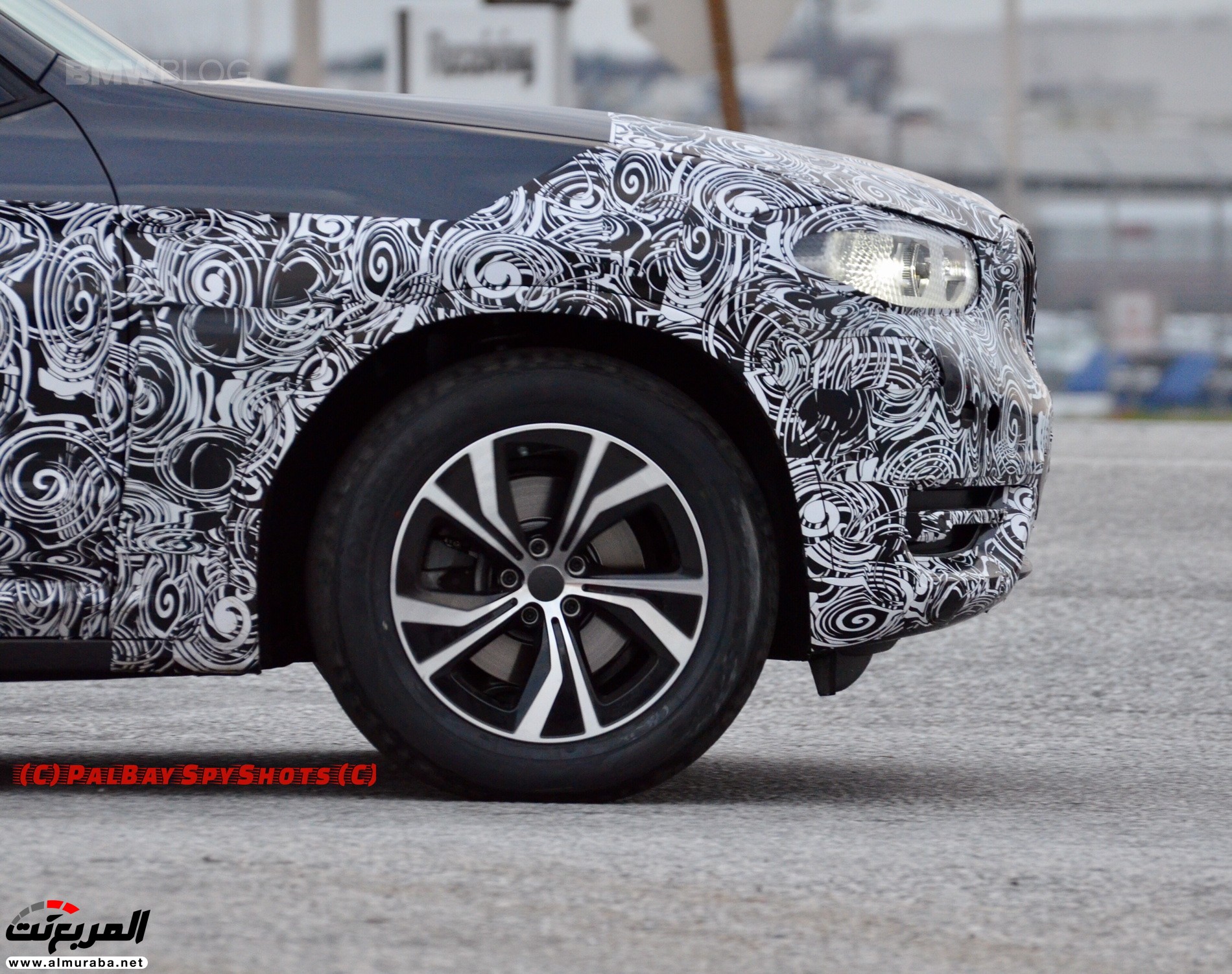 "صور تجسسية" أثناء اختبار الجيل القادم من "بي إم دبليو" X3 بعجلات جديدة BMW X3 2018 3
