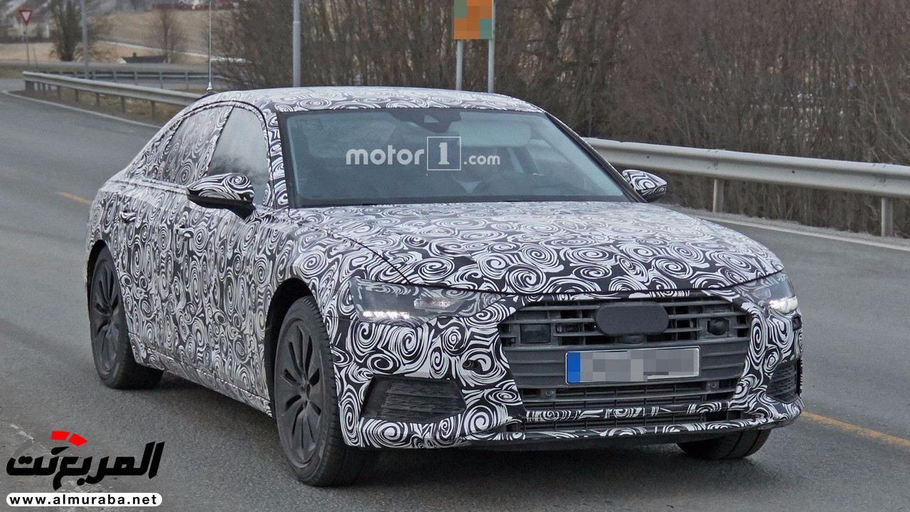 "صور تجسسية" لأول مرة أثناء اختبار الجيل القادم من "أودي" Audi 2019 A6 2