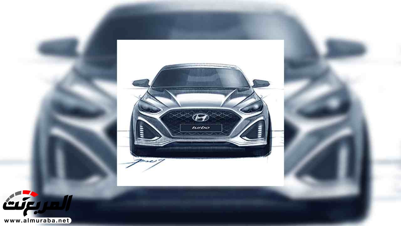 "هيونداي" تصدر رسومات تشويقية لفيس ليفت سوناتا Hyundai Sonata 2018 11