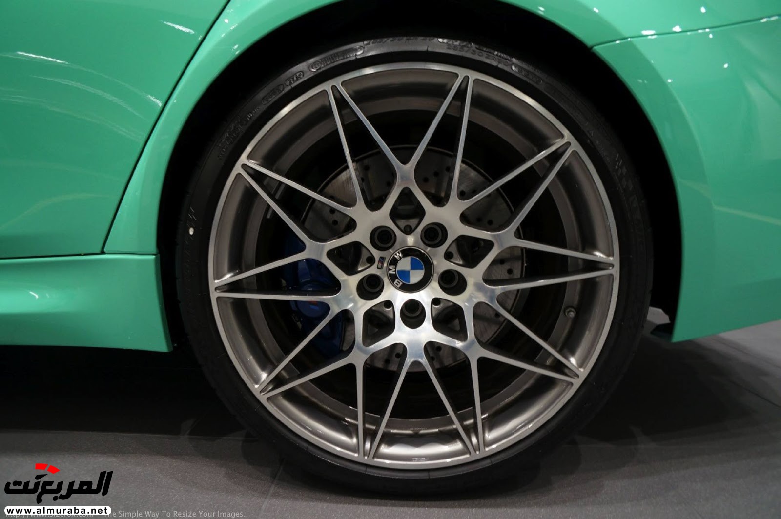 "بالصور" شاهد "بي إم دبليو" F80 M3 الخاصة بطلاء النعناع الأخضر BMW 83