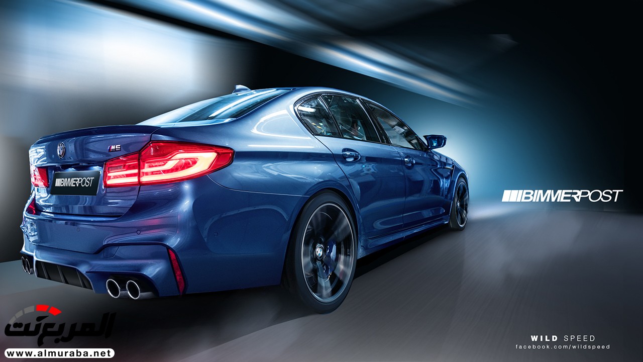 "صور افتراضية" لما قد تبدو عليه "بي إم دبليو" M5 الجديدة كليا 2018 BMW 4
