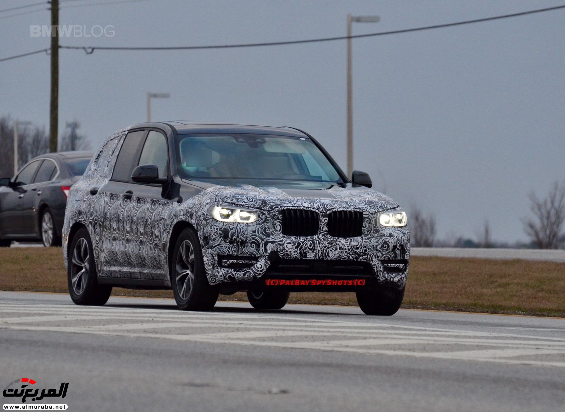"صور تجسسية" أثناء اختبار الجيل القادم من "بي إم دبليو" X3 بعجلات جديدة BMW X3 2018 4
