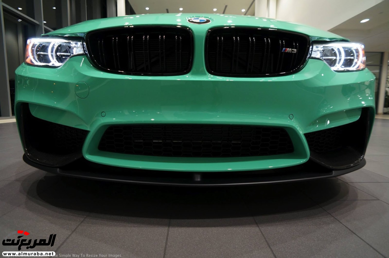 "بالصور" شاهد "بي إم دبليو" F80 M3 الخاصة بطلاء النعناع الأخضر BMW 111