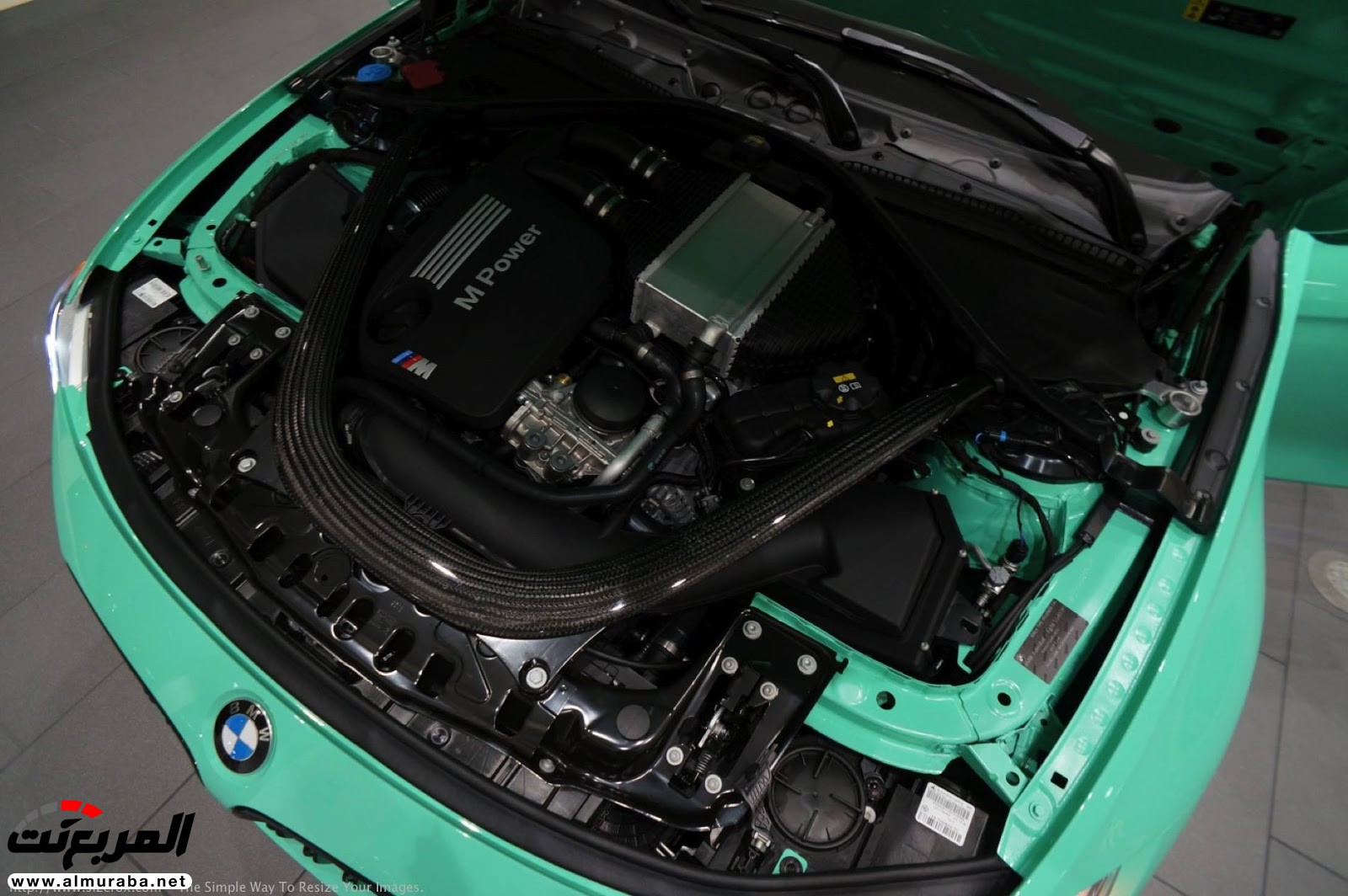 "بالصور" شاهد "بي إم دبليو" F80 M3 الخاصة بطلاء النعناع الأخضر BMW 116