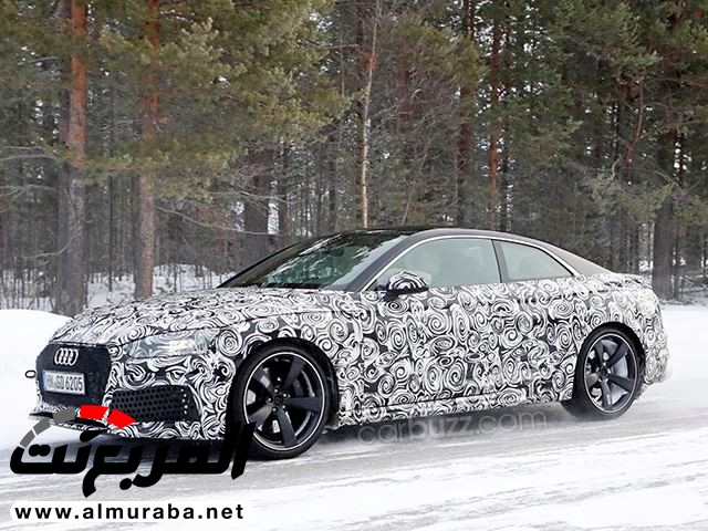 "صور تجسسية" أثناء إجراء الاختبارات الشتوية على الجيل القادم من "أودي" Audi 2018 RS5 28