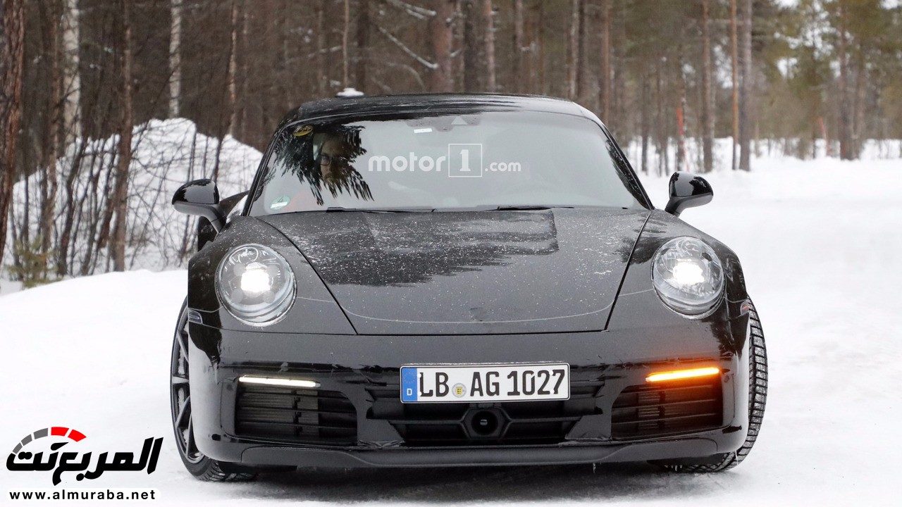 "صور تجسسية" أثناء اختبار نماذج اختبارية لبورش 911 الجيل القادم Porsche 2019 161