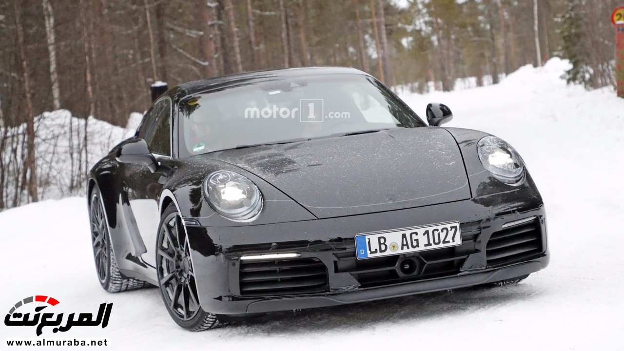 "صور تجسسية" أثناء اختبار نماذج اختبارية لبورش 911 الجيل القادم Porsche 2019 162