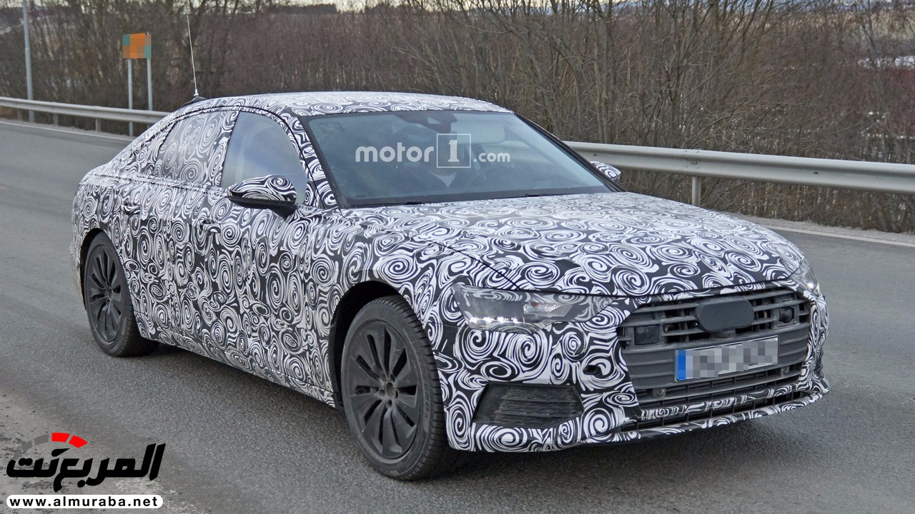 "صور تجسسية" لأول مرة أثناء اختبار الجيل القادم من "أودي" Audi 2019 A6 6