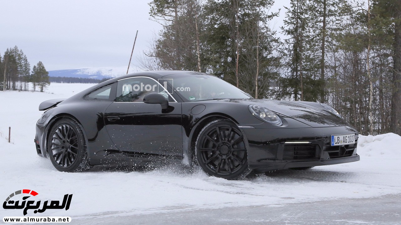 "صور تجسسية" أثناء اختبار نماذج اختبارية لبورش 911 الجيل القادم Porsche 2019 121