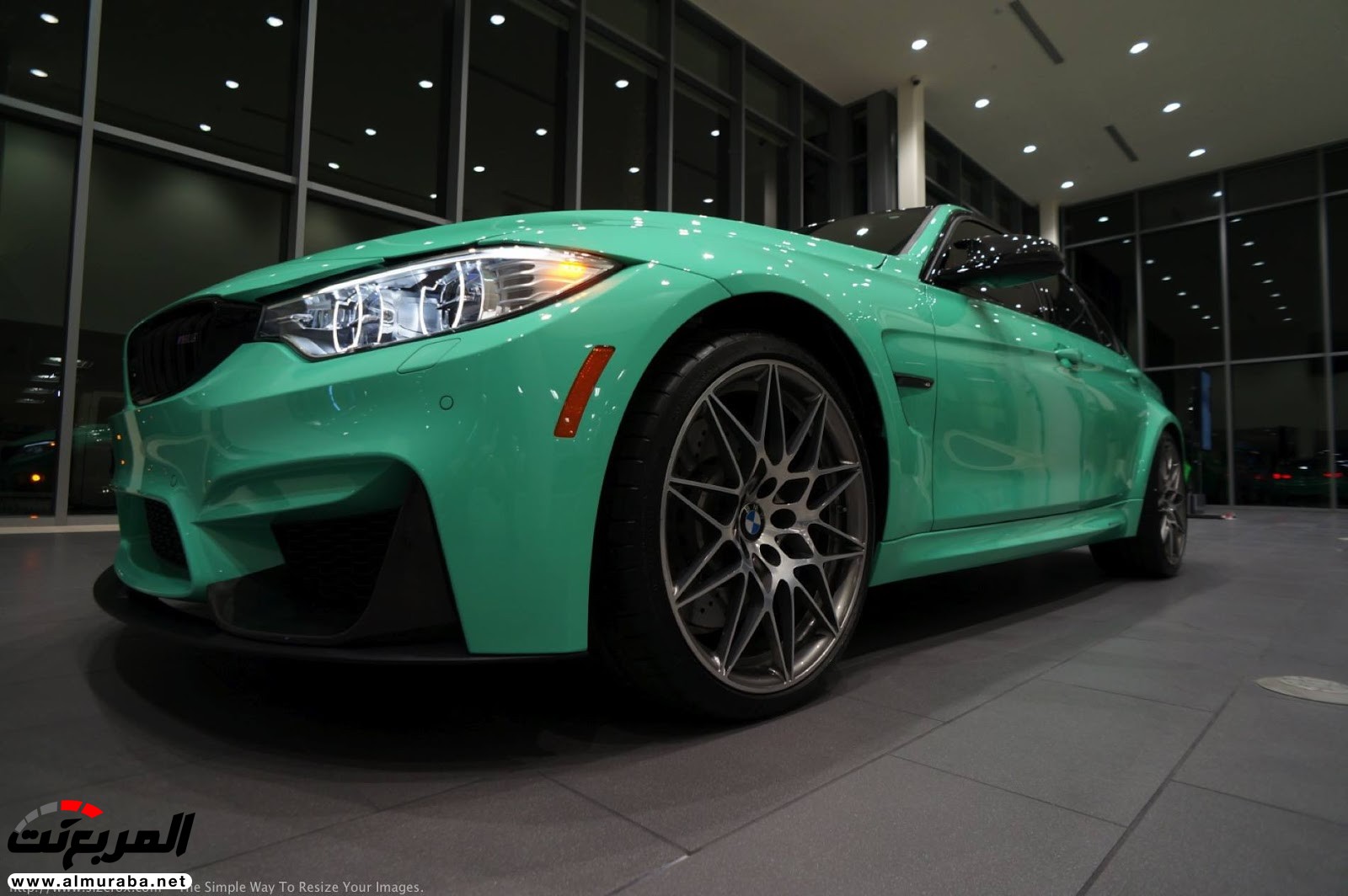 "بالصور" شاهد "بي إم دبليو" F80 M3 الخاصة بطلاء النعناع الأخضر BMW 91