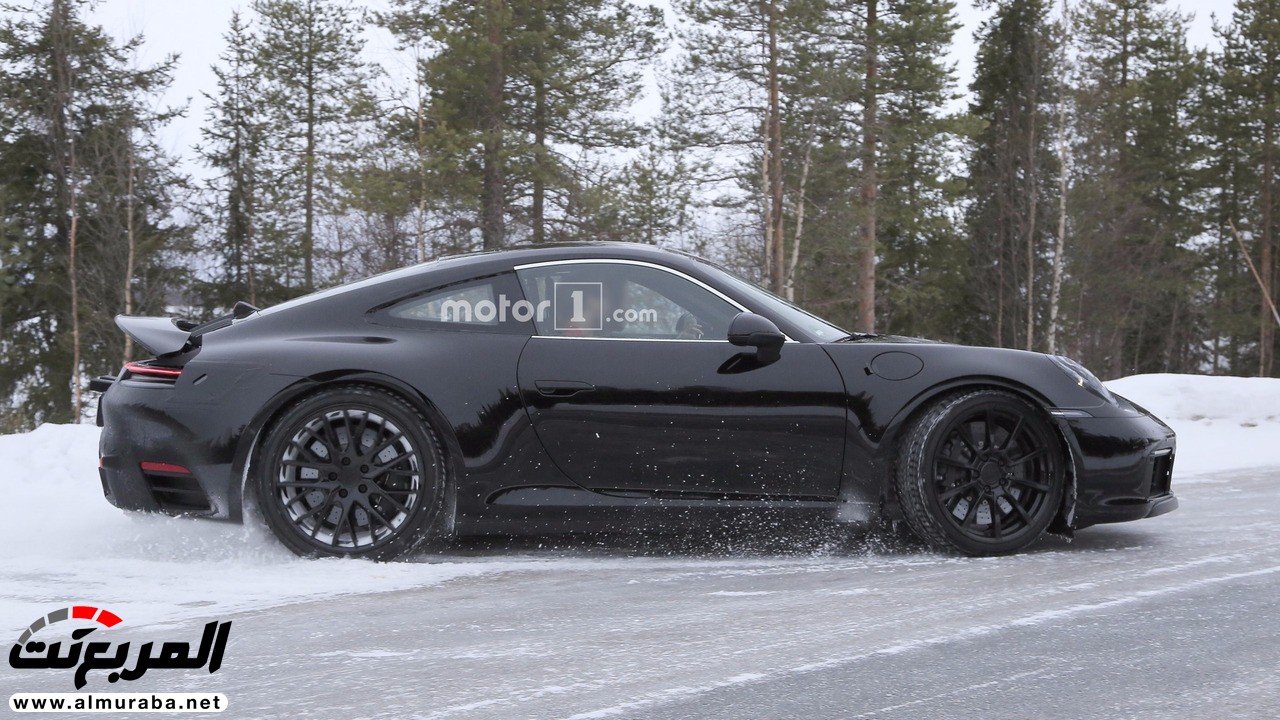 "صور تجسسية" أثناء اختبار نماذج اختبارية لبورش 911 الجيل القادم Porsche 2019 123