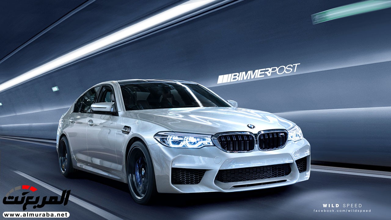"صور افتراضية" لما قد تبدو عليه "بي إم دبليو" M5 الجديدة كليا 2018 BMW 9