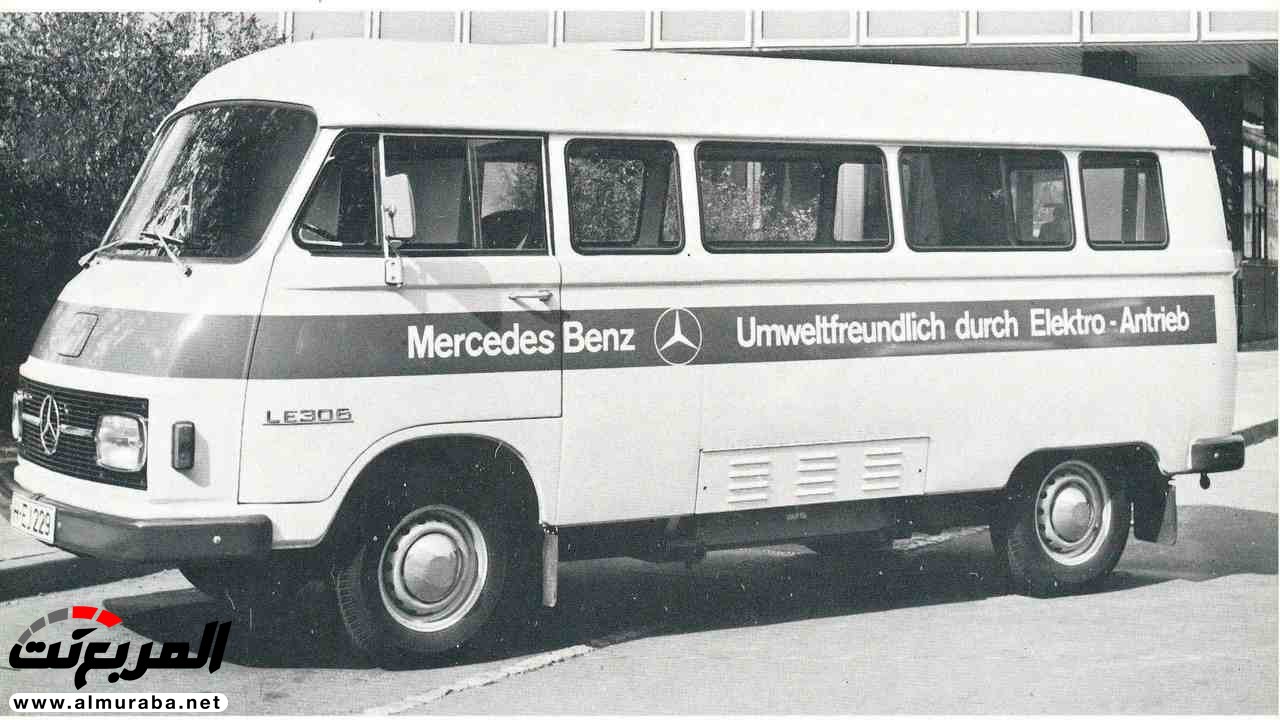 "مرسيدس بنز" قد طرحت أوّل فان كهربية منذ 45 عاما مضوا Mercedes-Benz 1