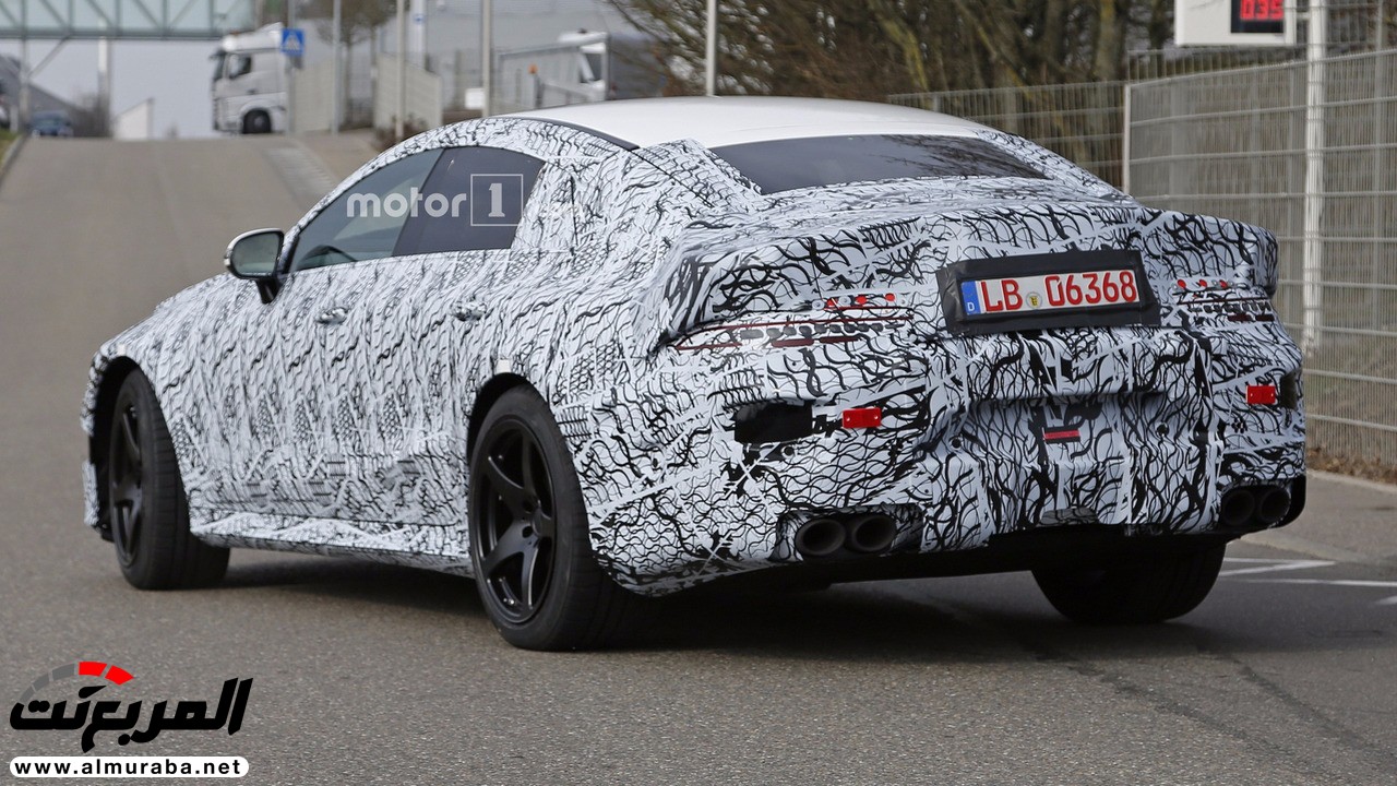 رصد نموذج اختباري للكونسيبت "مرسيدس إيه إم جي GT" بجسم الإنتاج للمرة الأولى Mercedes-AMG 36