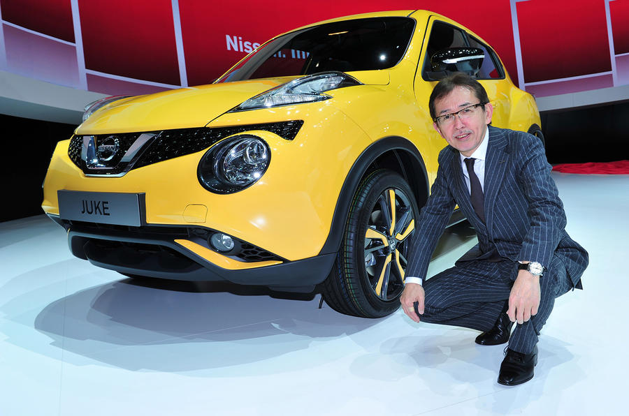شيرو ناكامورا رئيس تصميم "نيسان" والذي صمم القشقاي يقرر التقاعد Nissan 1