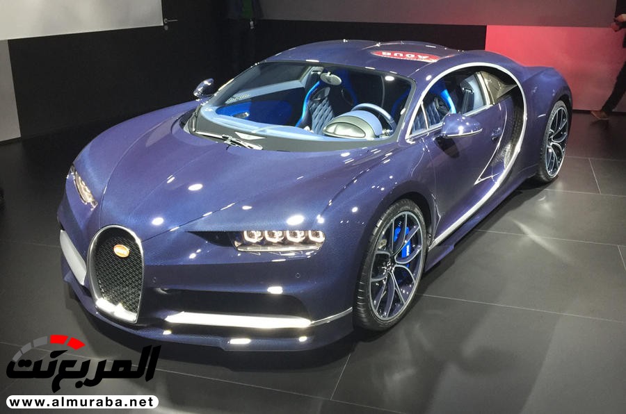 بوجاتي شيرون تكشف عن نسخة كربونية جديدة بمحرك 16 سلندر "تقرير وصور" Bugatti Chiron 16