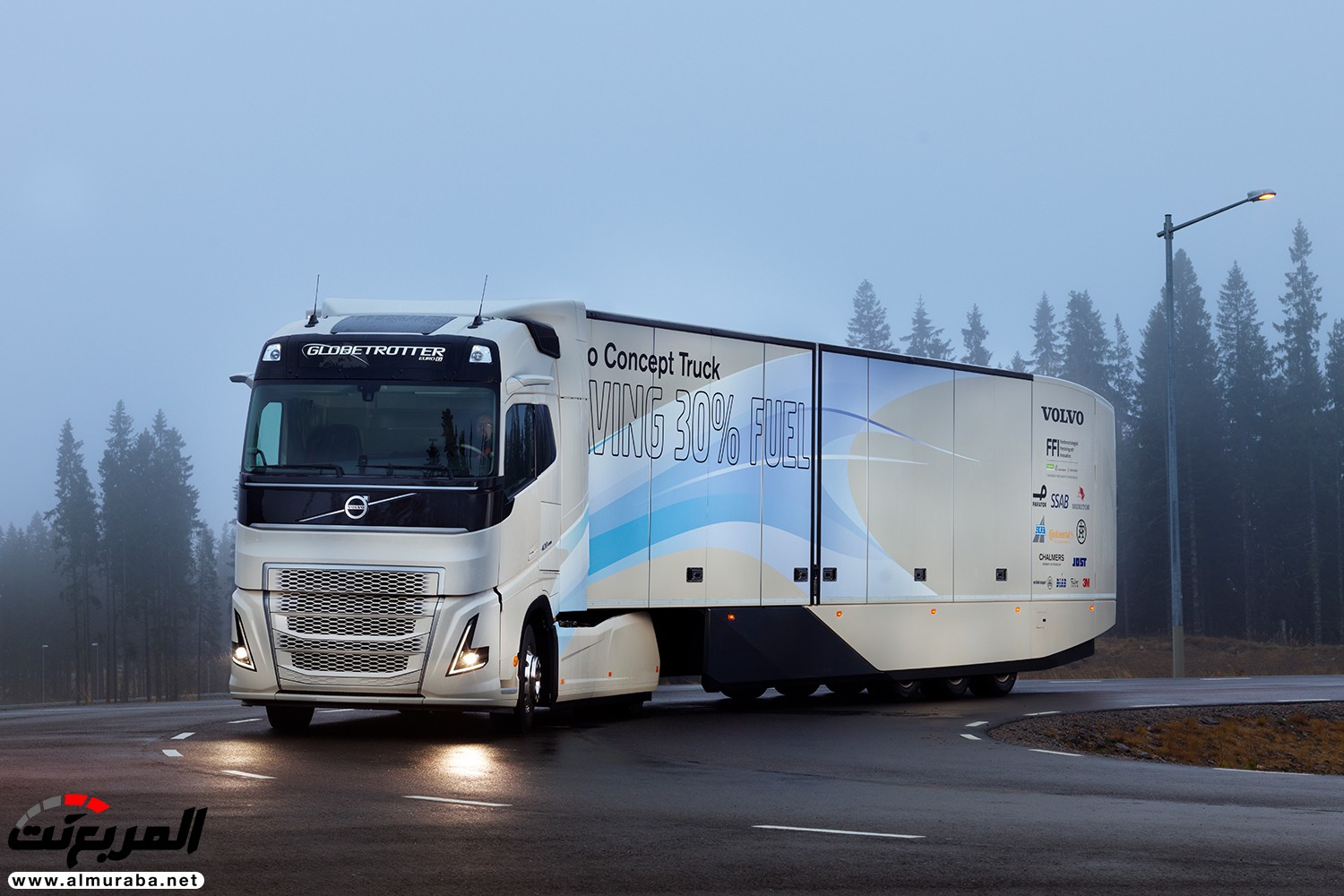 "فولفو" تختبر كونسبت شاحنة بنظام طاقة هجين "صور وفيديو" Volvo Trucks 11