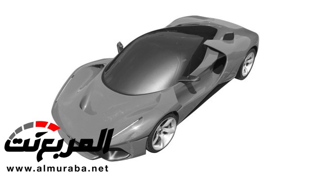 براءة اختراع لموديل غامض لفيراري بمكتب الاتحاد الأوروبي للملكية الفكرية Ferrari 5