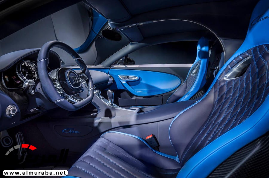 بوجاتي شيرون تكشف عن نسخة كربونية جديدة بمحرك 16 سلندر "تقرير وصور" Bugatti Chiron 20