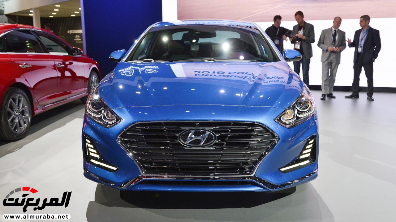 هيونداي سوناتا 2018 المحدثة تحصل على تحديثات خارجية وداخلية "صور وفيديو واسعار" Hyundai Sonata 4