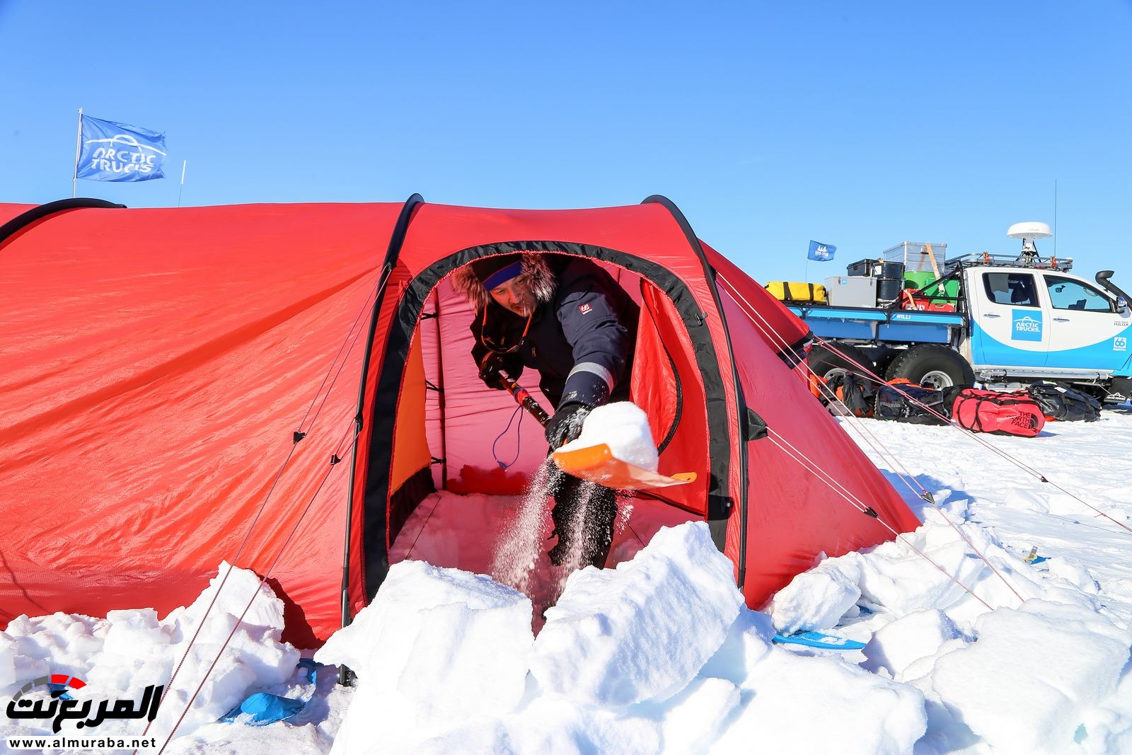 "هيونداي سانتا في" تنجح للمرة الأولى في العالم بإجتياز الكثبان الثلجية في الأنتاركتيكا! 71