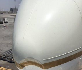 مكتب تحقيقات الطيران يكشف تفاصيل حادثة اصطدام طائرة الخطوط السعودية