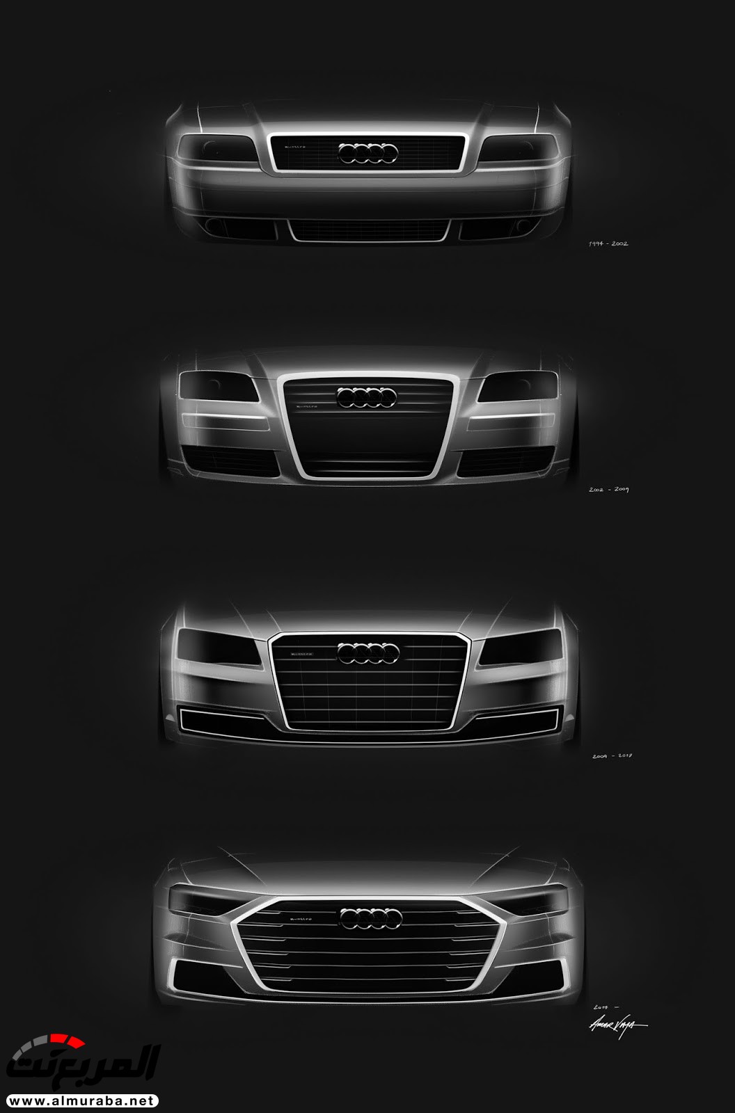 أودي A8 2018 الجديدة كلياً تكشف نفسها بتصميم وتقنيات متطورة "معلومات + 100 صورة" Audi A8 117