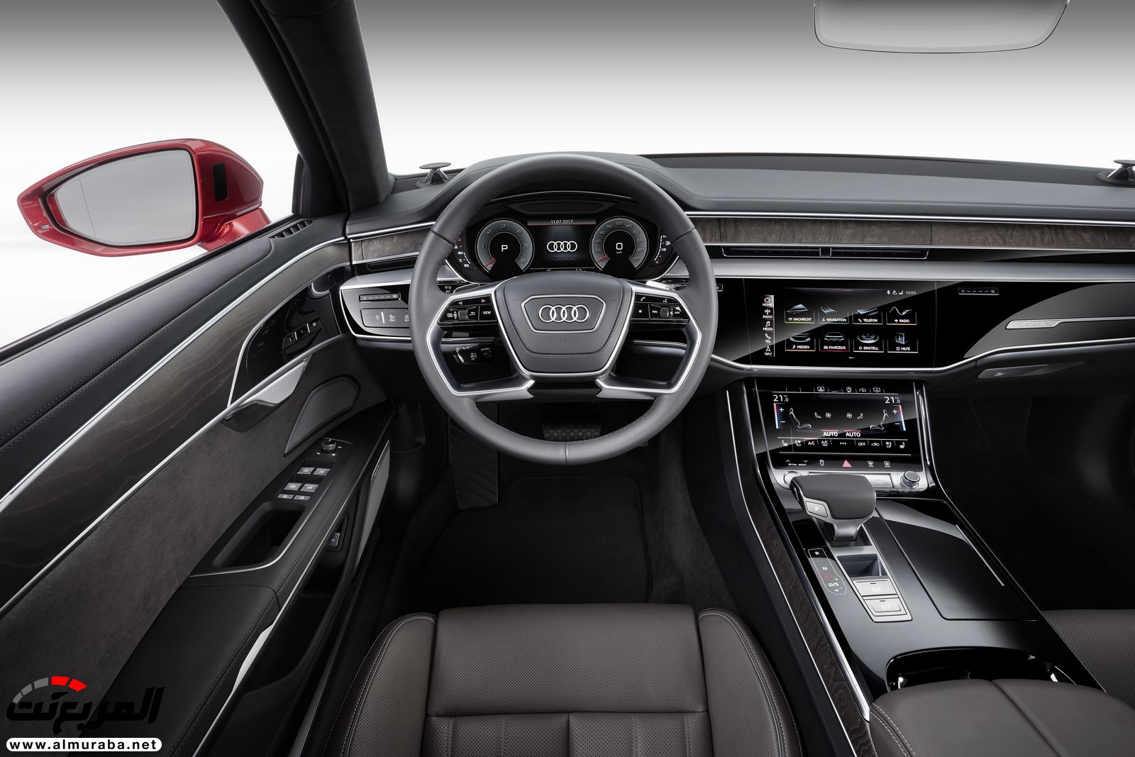 أودي A8 2018 الجديدة كلياً تكشف نفسها بتصميم وتقنيات متطورة "معلومات + 100 صورة" Audi A8 25